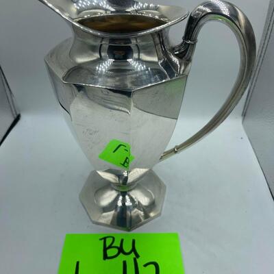 Silver Water Pitcher