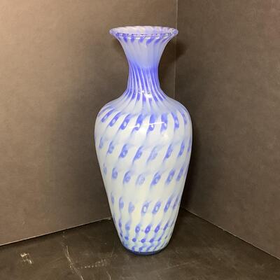 Lot 1117. Pair of Hand blown Glass Vases