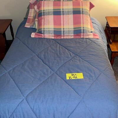 Twin Bed & Bedding #2