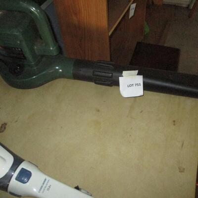 Blowers and Handheld Vac
