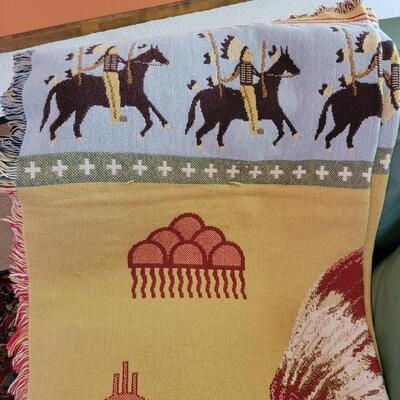 Native American Themed Afghan