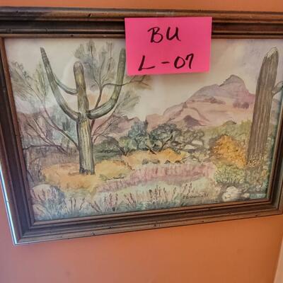 J.D. GRANDLE FRAMED ART