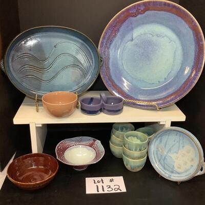 Lot 1132. Lot of Salt Glazed Pottery