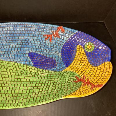 Lot 1133 Mosaic Style Italian Vietri Platter