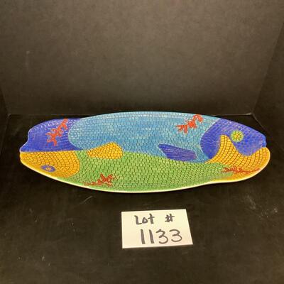 Lot 1133 Mosaic Style Italian Vietri Platter