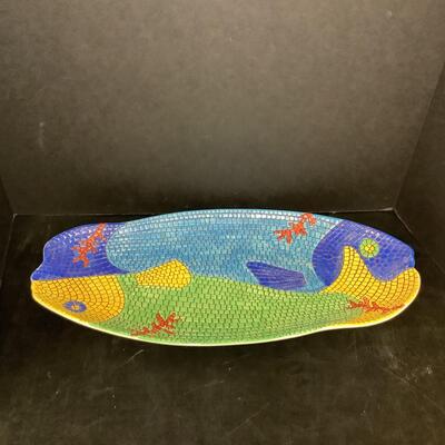 Lot 1133 Mosaic Style Italian Vietri Platter