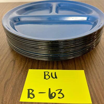 Blue Enamel Plates