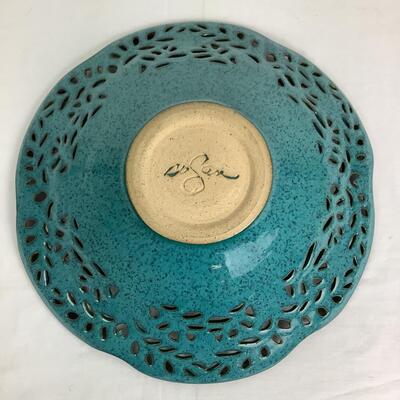 1030 Pottery Decor Bowl Hand-Thrown by Susan Freeman