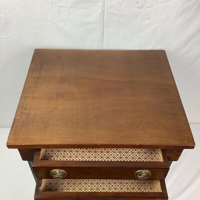 1031 Vintage Ethan Allen Four Drawer Stand