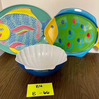 Plastic Party Plates & Bowl