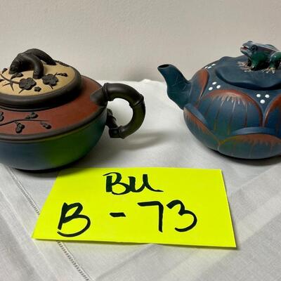 Tea pot lot