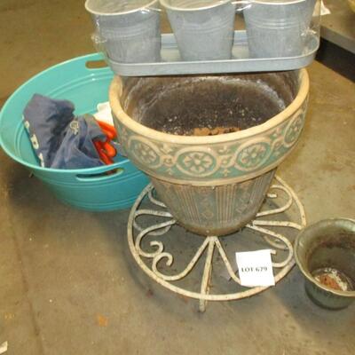 Plant Dolly, Flower Pot, Garden Buckets