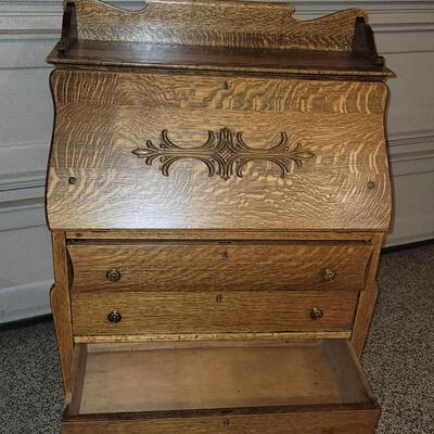 Antique Secretary and Chair