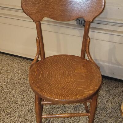 Antique Secretary and Chair