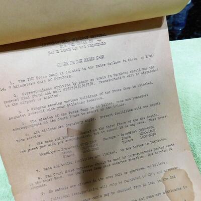WWII Authentic Documents Photography Militaria Ephemera News Clippings & Newsletter