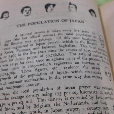 Vintage 1949 JAPAN BOOK SET Tourism Guide By Fujiya Hotel Japanese Illustrated