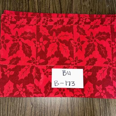 Red Holly Placemats