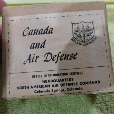 Northern American Air Defense Command CANADA & AIR DEFENSE SLIDE SET