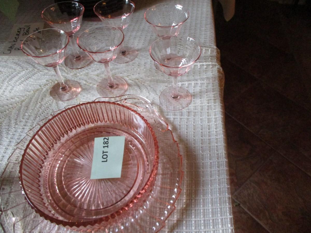 Pink Depression Glass