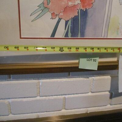 Original Watercolor-Jane Talley