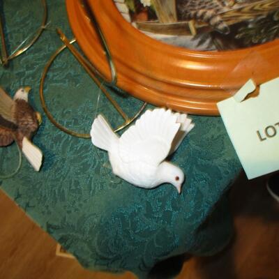 Framed Collector Plates/Hummingbirds