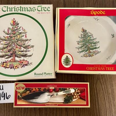 Spade Christmas Tree Dinnerware