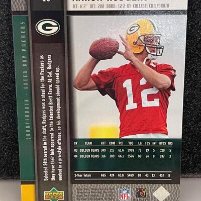 Aaron Rodgers Rookie Card