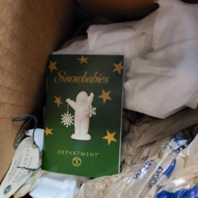 Box lot FULL of Christmas decor