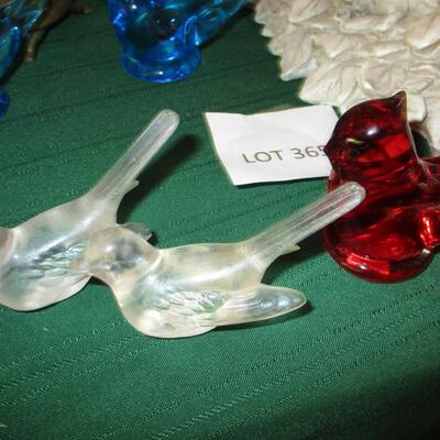 Kelvin Chen Collectibles/Wall Decor/Glass Bird Figurines