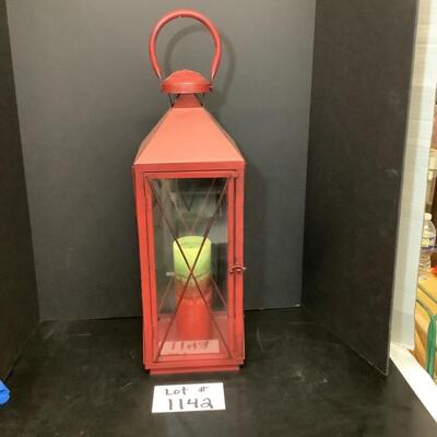 Lot 1142. Large Red Lantern