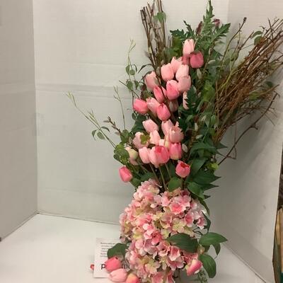 Lot 1152 Two Faux Spring Floral Arrangements