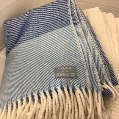 Lot 1160. Landsâ€™ End, Coming Home, Peacock Alley Blankets