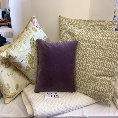 Lot 1175. Damask by Charter Club Bedspread and Decorative Pillow Lot