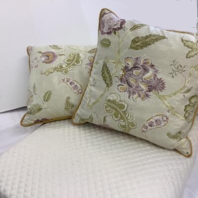 Lot 1175. Damask by Charter Club Bedspread and Decorative Pillow Lot