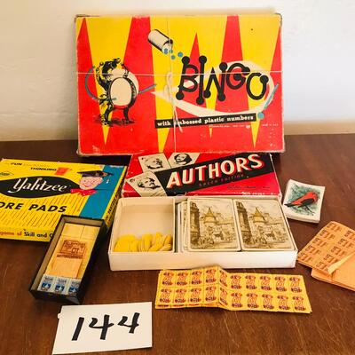 Lot of stamps & games