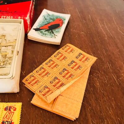 Lot of stamps & games