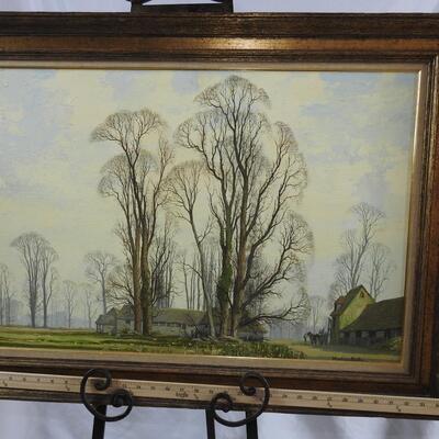 Original Oil Painting Golden Evening by Michael Reilly