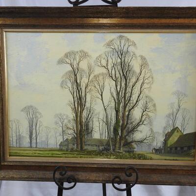 Original Oil Painting Golden Evening by Michael Reilly