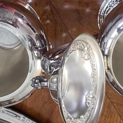 Rogers silver-plated  coffee/tea service