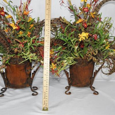 Large floral arrangements