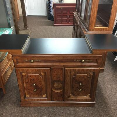 Vintage Broyhill Flip Top Server