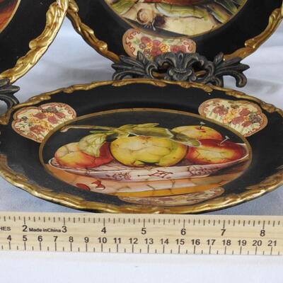 Raymond Waites Decorative Fruit Plates