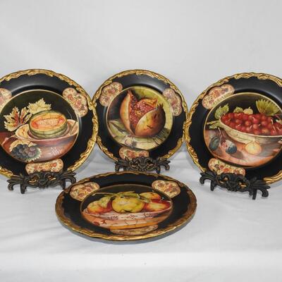 Raymond Waites Decorative Fruit Plates