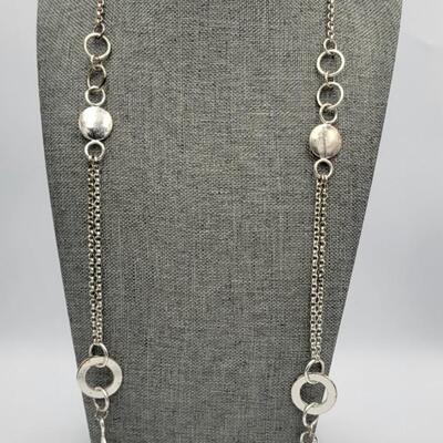 Silver Toned  Necklace