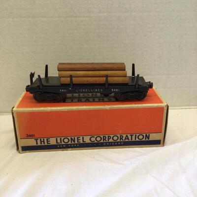 1201 Vintage Lionel Model 3461 Automatic Lumbar Car