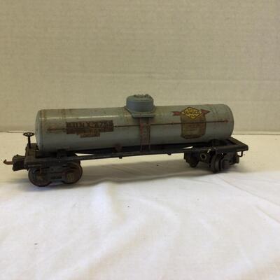 1202 Vintage Lionel Model 2755 Sunoco Tank Car-Gray