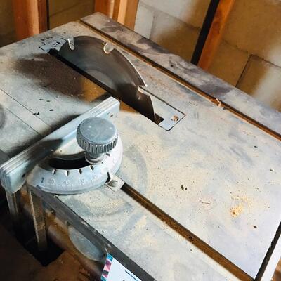 Small Table Saw on stand