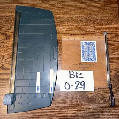 Paper Cutter Lot