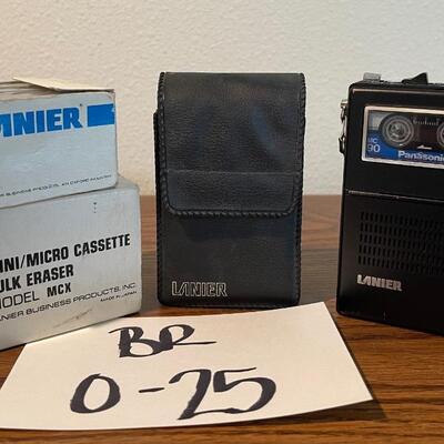 Lanier Tape Recorder
