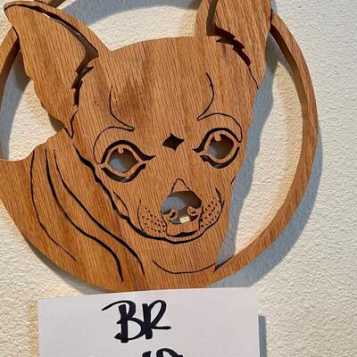 Wood Carved Chihuahua